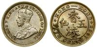 Hong Kong, 5 centów, 1935