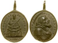 medalik wybity z okazji koronacji cudownej figur