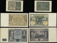zestaw 3 banknotów 1929–1941, w zestawie: 10 zło