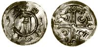 denar 1028–1034, Aw: Dłoń opatrzności, legenda; 