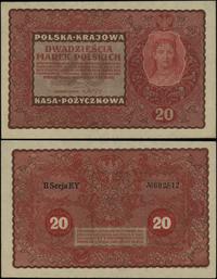 20 marek polskich 23.08.1919, seria II-EY, numer
