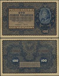 100 marek polskich 23.08.1919, seria IJ-B, numer