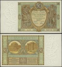 50 złotych 1.09.1929, seria DX, numeracja 762510