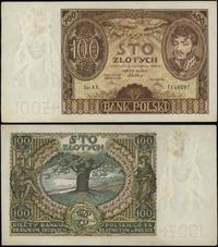 100 złotych 9.11.1934, seria AX, numeracja 71490