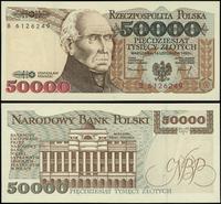 50.000 złotych 16.11.1993, seria B, numeracja 61