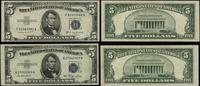 zestaw: 2 x 5 dolarów 1953 i 1953 B, 1953 - seri