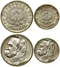 zestaw 2 monet 1934, Warszawa, Józef Piłsudski, 