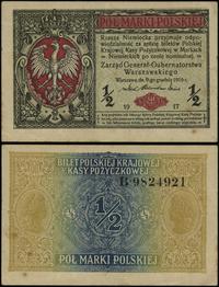 1/2 marki polskiej 9.12.1916, Generał, seria B 9