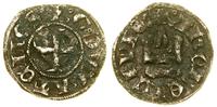 denar turoński 1280–1294, Aw: Krzyż, + G DVX ATE