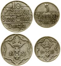 zestaw 2 monet 1923, Berlin, skład zestawu wchod