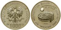 1.000 złotych 1988, Warszawa, XIV Mistrzostwa Św
