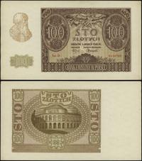 100 złotych 1.03.1940, seria D, numeracja 615976