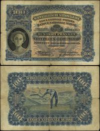 100 franków 1.04.1924, seria 4B, numeracja 06136