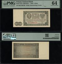 2 złote 1.07.1948, seria BS, numeracja 1789739, 