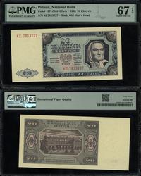 20 złotych 1.07.1948, seria KE, numeracja 781372
