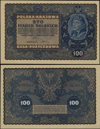 100 marek polskich 23.08.1919, seria IH-P, numer