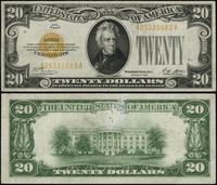 20 dolarów 1928, seria A 05335683 A, żółta piecz