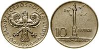 10 zlotych 1966, Warszawa, Kolumna Zygmunta – ma