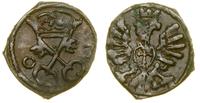 denar 1607, Poznań, skrócona data 0-7, patyna, K