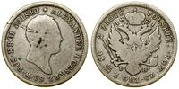 2 złote 1821 IB, Warszawa, wytarte, Bitkin 837, 