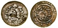 denar (naśladownictwo) po 1081, Aw: Głowa władcy