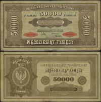 50.000 marek polskich 10.10.1922, seria F, numer