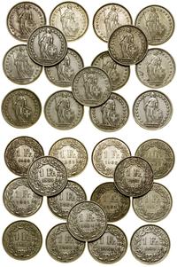 15 x 1 frank 1939–1966, Berno, srebro 74.84 g, r