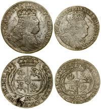 lot 2 monet, Lipsk, ort 1755 EC, szóstak 1756 EC