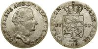złotówka (4 grosze) 1791 EB, Warszawa, moneta ju
