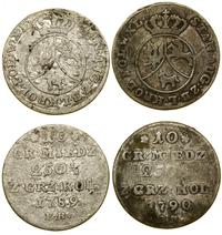 10 groszy miedziane 1789 EB, 1790 EB, Warszawa, 
