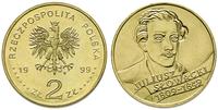 2 złote 1999, Juliusz Słowacki, Nordic Gold, Par
