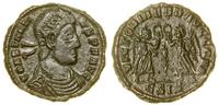 follis 347–348, Siscia, Aw: Popiersie cesarza w 