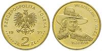 2 złote 1999, Władysław IV Waza, Nordic Gold, Pa