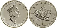 5 dolarów 1997, Ottawa, typ Maple Leaf, srebro p