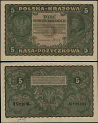 5 marek polskich 23.08.1919, seria II-BL, numera