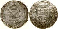patagon 1638, Bruksela, srebro, 27.77 g, patyna,