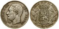 5 franków 1869, Bruksela, srebro próby 900, 24.7
