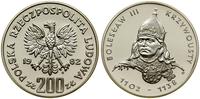 200 złotych 1982, Warszawa, Bolesław III Krzywou