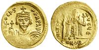 solidus (607–610), Konstantynopol, Aw: Głowa ces