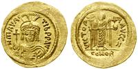 solidus (583–602), Konstantynopol, Aw: Popiersie