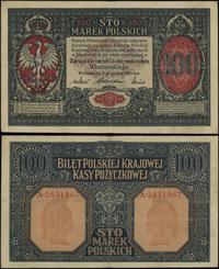 100 marek polskich 9.12.1916, seria A 2831967, d