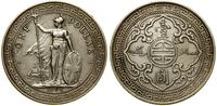 1 dolar 1908, Bombaj, srebro, 26.79 g, moneta wy