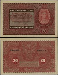 20 marek polskich 23.08.1919, seria II-FS, numer