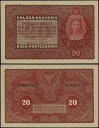 20 marek polskich 23.08.1919, seria II-CO, numer
