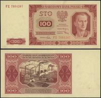 100 złotych 1.07.1948, seria FZ, numeracja 78643