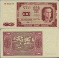 100 złotych 1.07.1948, seria HL, numeracja 65197