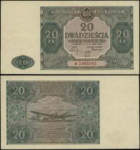 20 złotych 15.05.1946, seria A, numeracja 536316