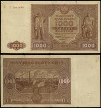 1.000 złotych 15.01.1946, seria S, numeracja 589