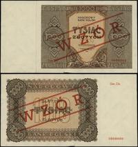 1.000 złotych 1945, seria zastępcza Dh, numeracj