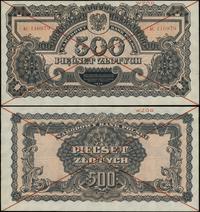 500 złotych 1944, w klauzuli OBOWIĄZKOWYM, seria